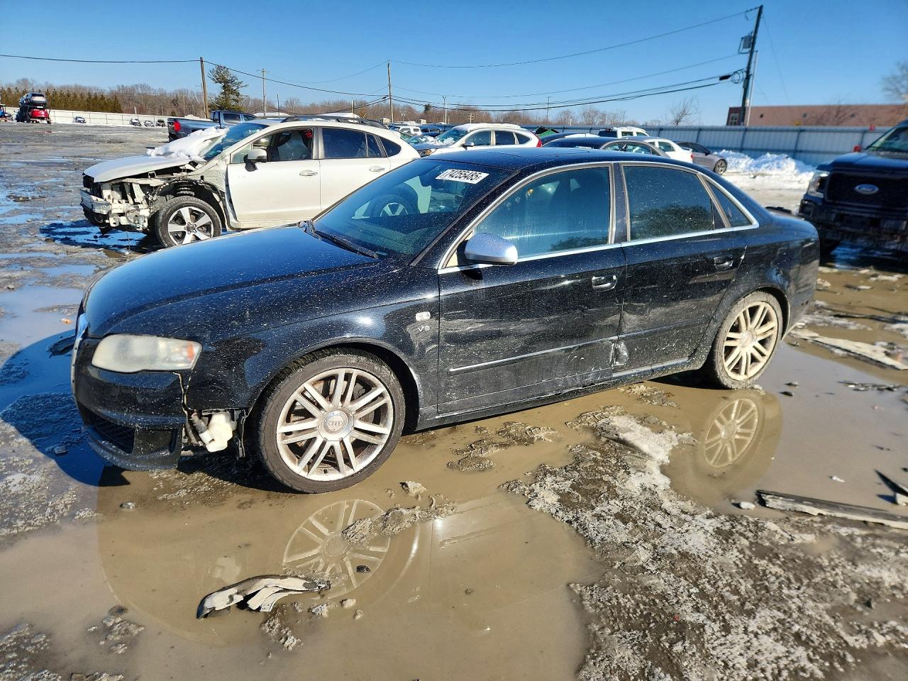 2007 Audi S4, VIN WAUGL78E97A255472 — Front end