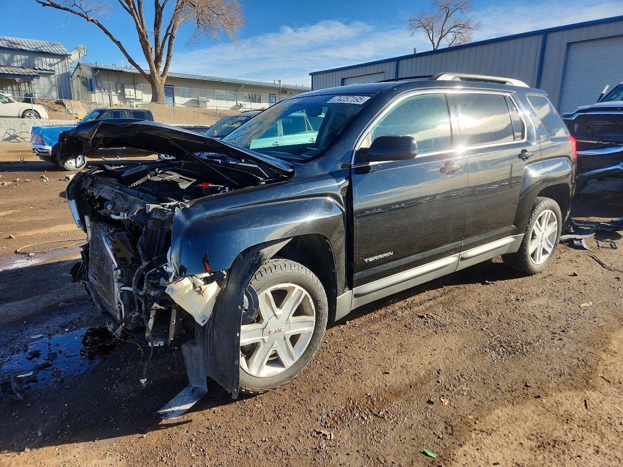 2011 GMC Terrain SLT-1, VIN 2CTFLVE57B6420162 — Front end