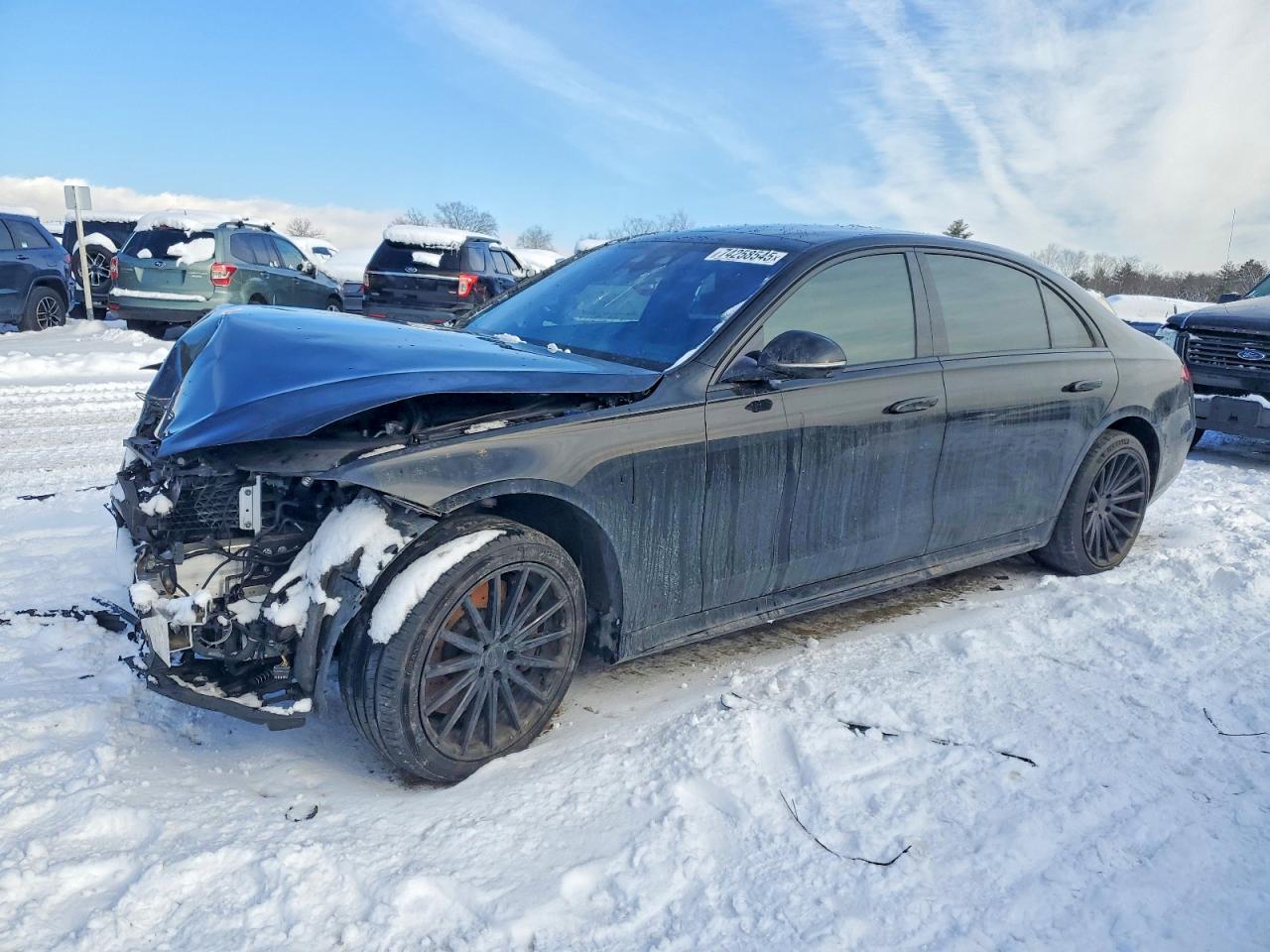 2021 Mercedes-Benz S 580, VIN W1K6G7GB1MA035044 — Перед