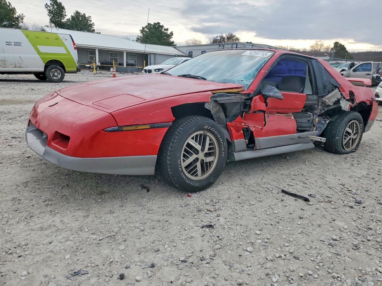 1985 Pontiac Fiero, VIN 1G2PG379XFP240354 — Side