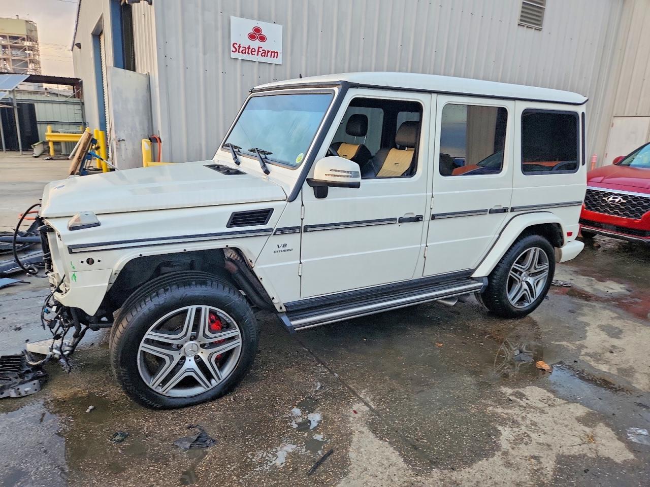 2016 Mercedes-Benz G 63 AMG, VIN WDCYC7DF4GX243761 — Front end