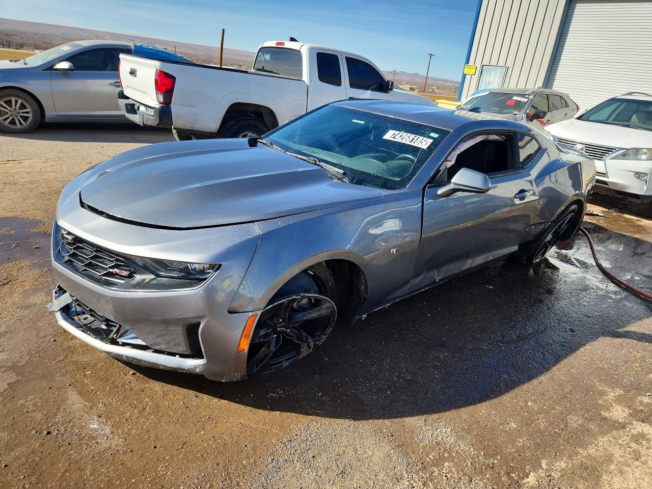 2021 Chevrolet Camaro 1LT, VIN 1G1FB1RS3M0119772 — Front end