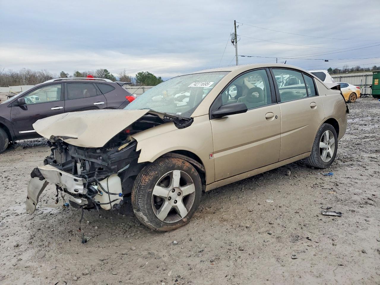 2007 Saturn ION ION 3, VIN 1G8AL55B37Z101553 — Front end