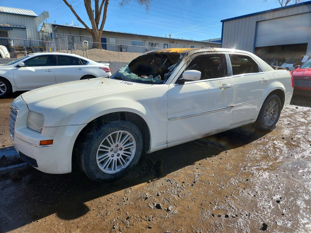 2008 Chrysler 300 Touring, VIN 2C3KA53G98H262624 — Burn
