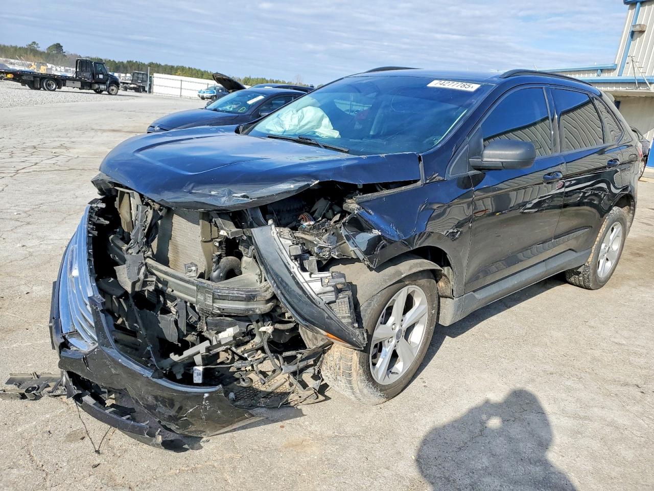 2022 Ford Edge SE, VIN 2FMPK4G97NBA27136 — Front end