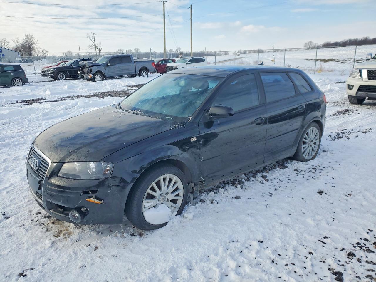 2007 Audi A3, VIN WAUNF78P97A049827 — Перед
