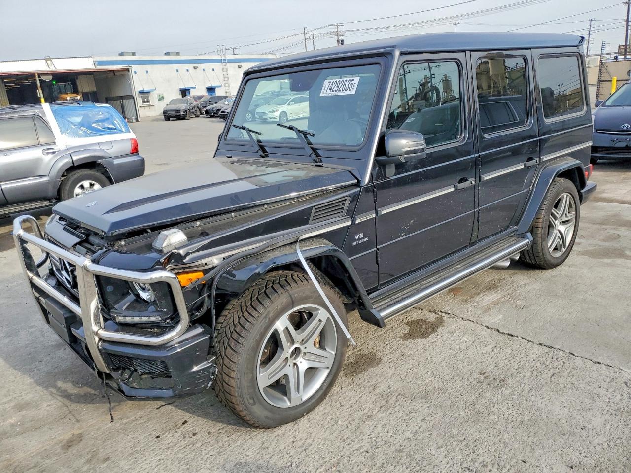 2013 Mercedes-Benz G 63 AMG, VIN WDCYC7DF3DX198324 — Front end