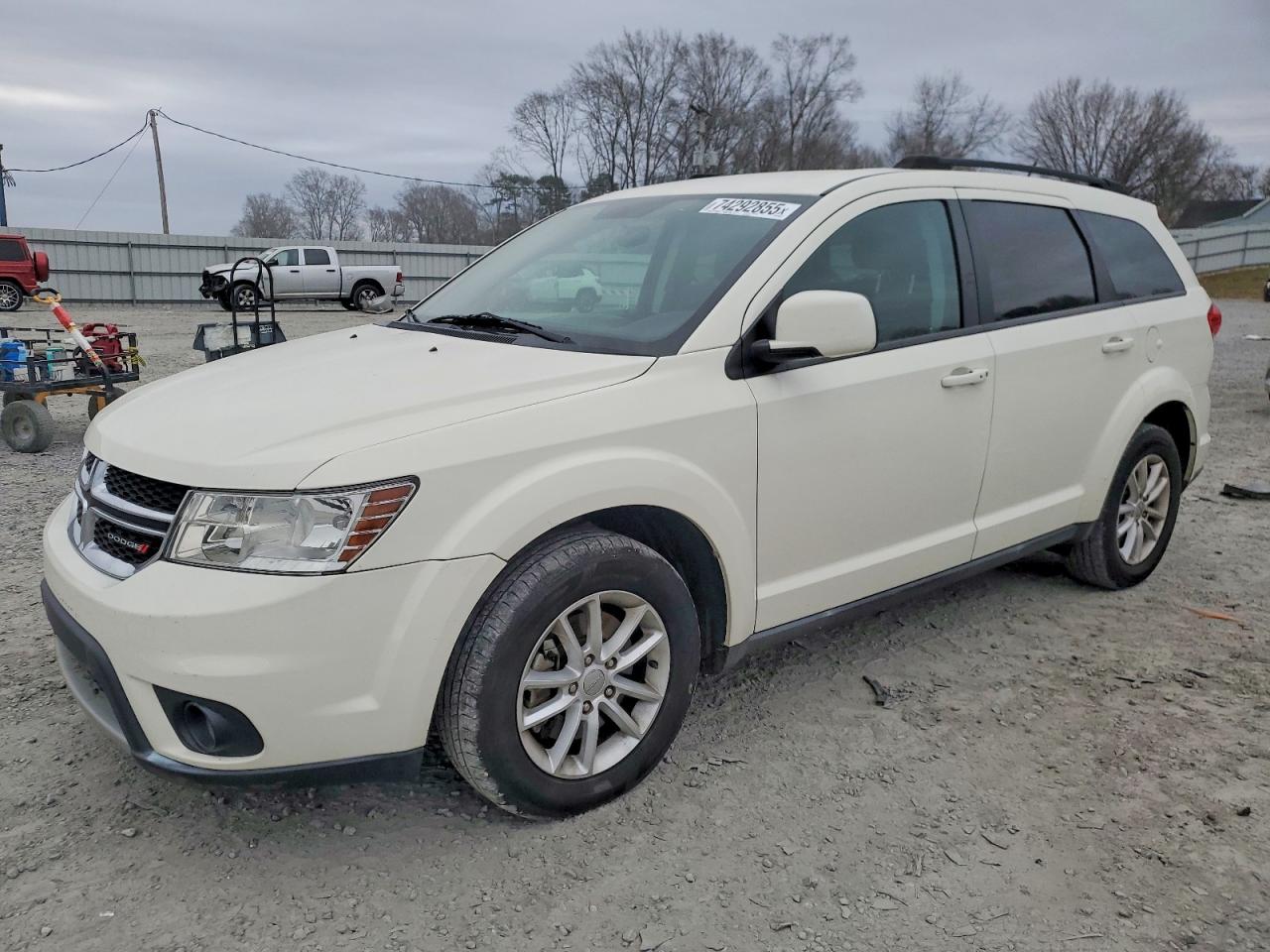 2013 Dodge Journey SXT, VIN 3C4PDCBG4DT587634 — Rear end