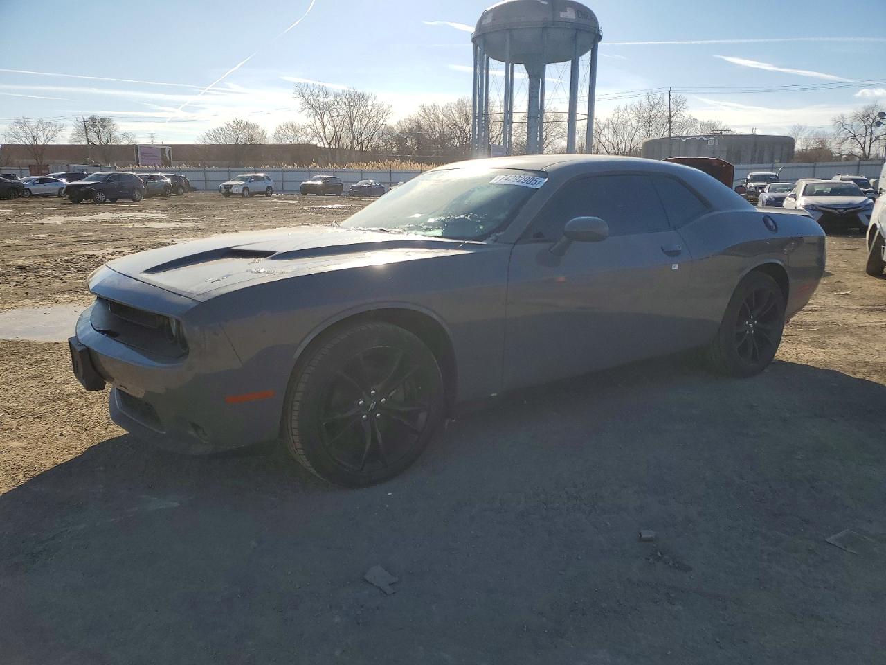 2018 Dodge Challenger SXT Plus, VIN 2C3CDZAG6JH161035 — Vandalism