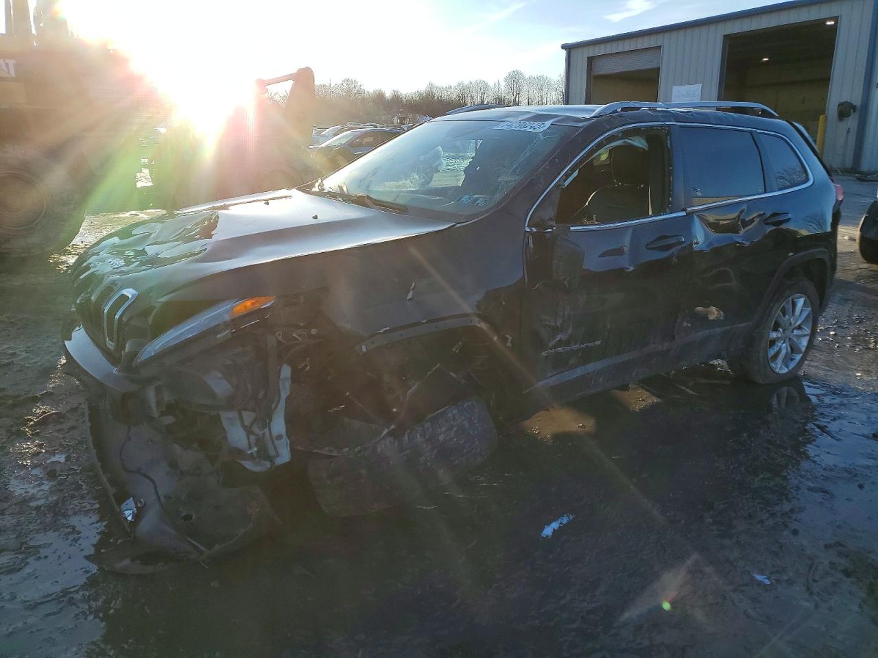 2016 Jeep Cherokee Limited, VIN 1C4PJMDB8GW153358 — Rollover