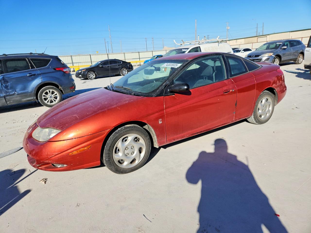 2002 Saturn SC, VIN 1G8ZY12792Z230189 — Front end