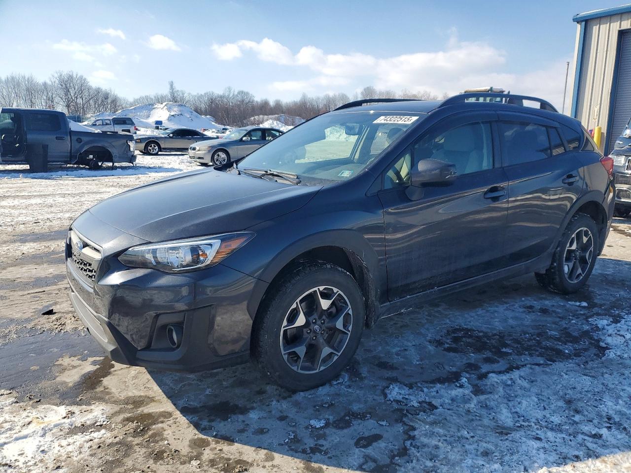 2019 Subaru Crosstrek Premium, VIN JF2GTADC3K8358215 — Rear end