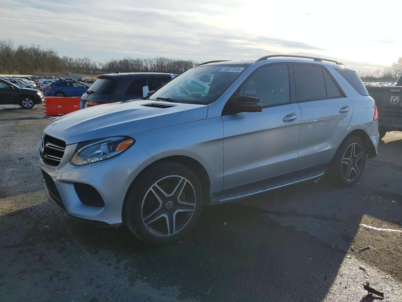 2018 Mercedes-Benz GLE 350, VIN 4JGDA5HB5JB078230 — Rear end