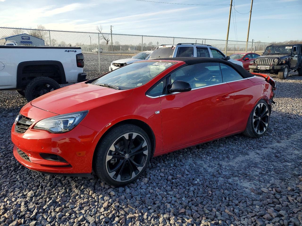2019 Buick Cascada Sport Touring, VIN W04WJ3N59KG300105 — Rear end