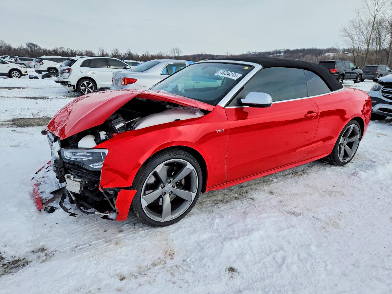 2016 Audi S5 Premium Plus, VIN WAUC4AFH1GN003858 — Перед