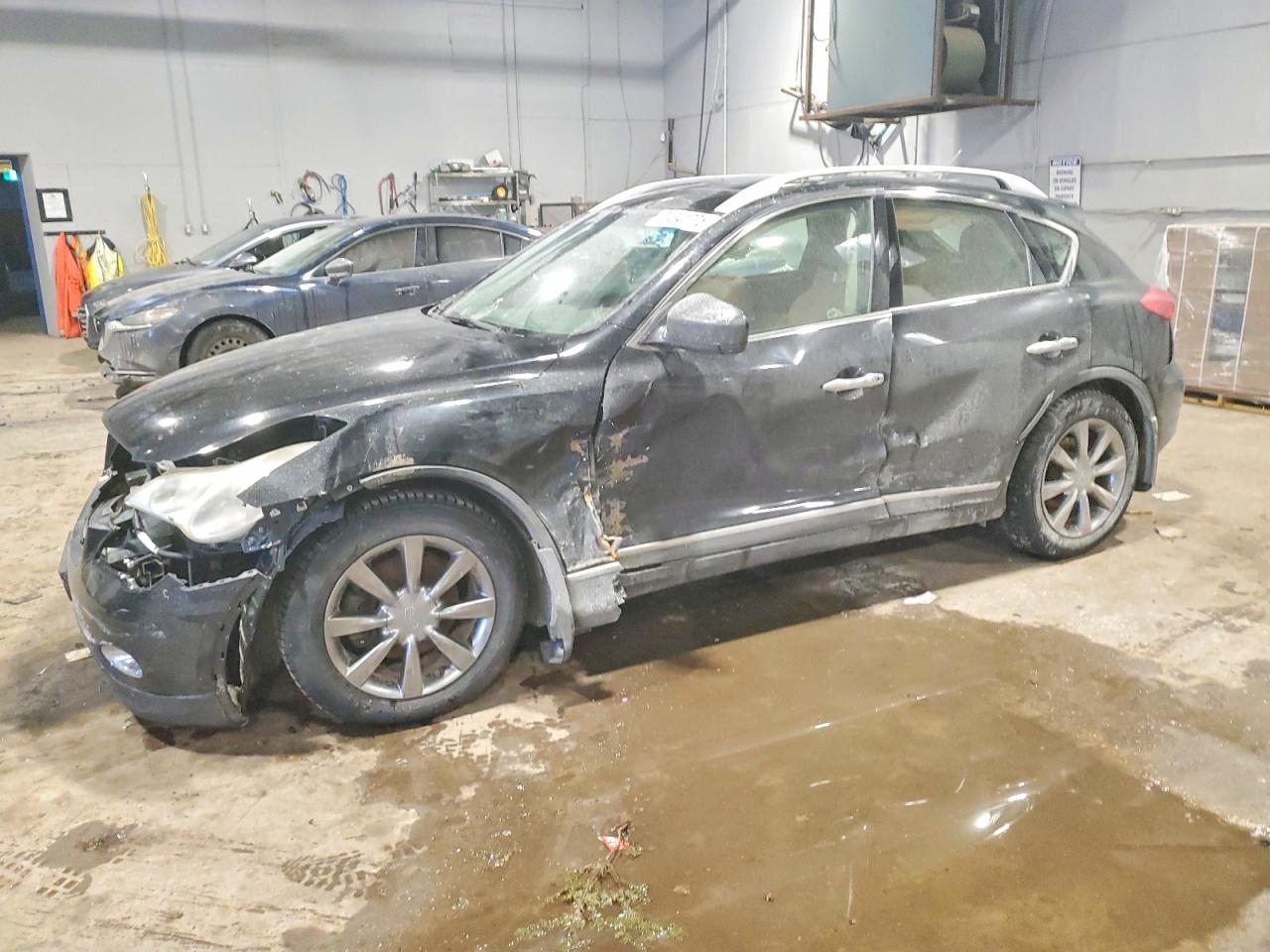 2012 Infiniti EX Journey, VIN JN1AJ0HR0CM452647 — Front end