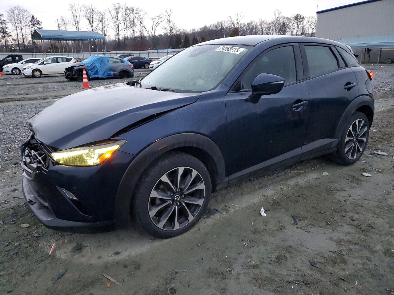 2019 Mazda CX-3 Touring, VIN JM1DKDC73K0405462 — Front end