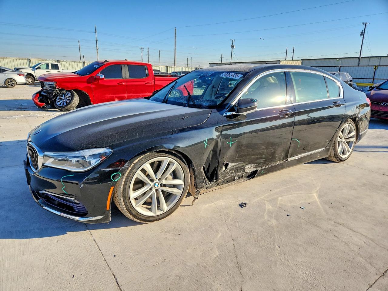 2016 BMW 7 Series 750i xDrive, VIN WBA7F2C50GG417066 — Side