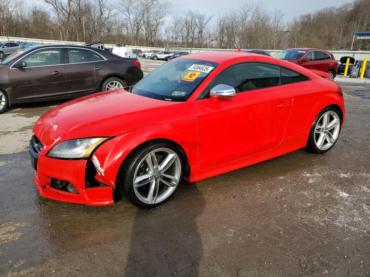 2014 Audi TTS 2.0T, VIN TRUB1AFK6E1001178 — Front end