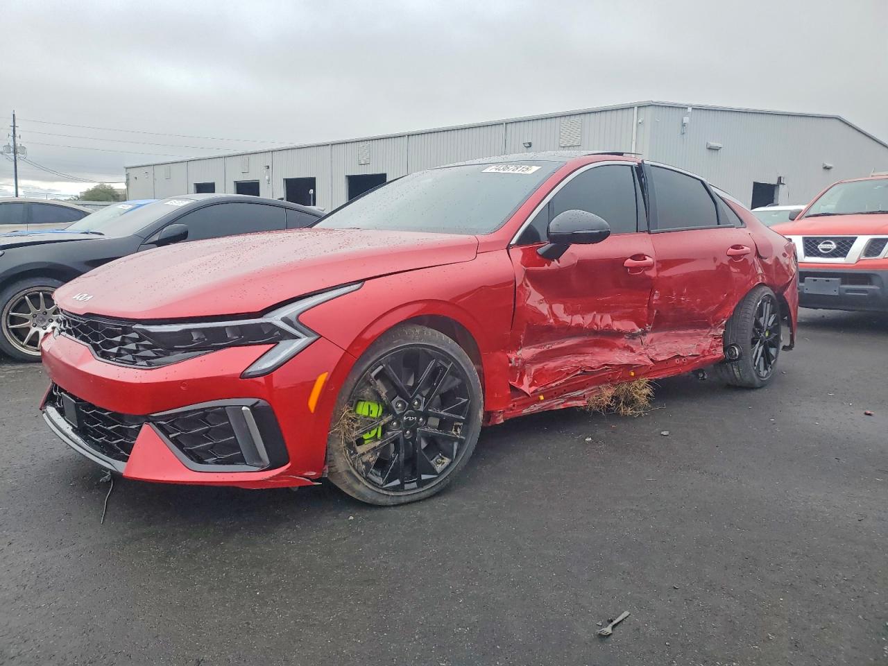 2025 Kia K5 GT, VIN KNAG44J87S5332776 — Side