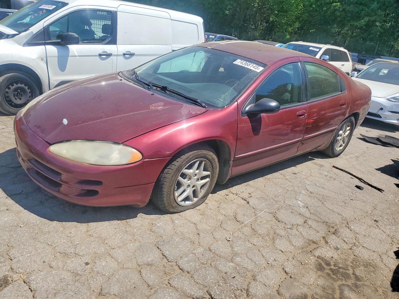 2002 Dodge Intrepid SE, VIN 2B3HD46RX2H158978 — Side