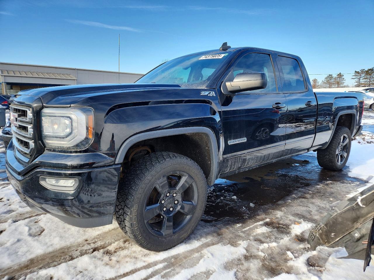 2017 GMC Sierra 1500 SLE, VIN 1GTV2MEC2HZ324066 — Partial repair