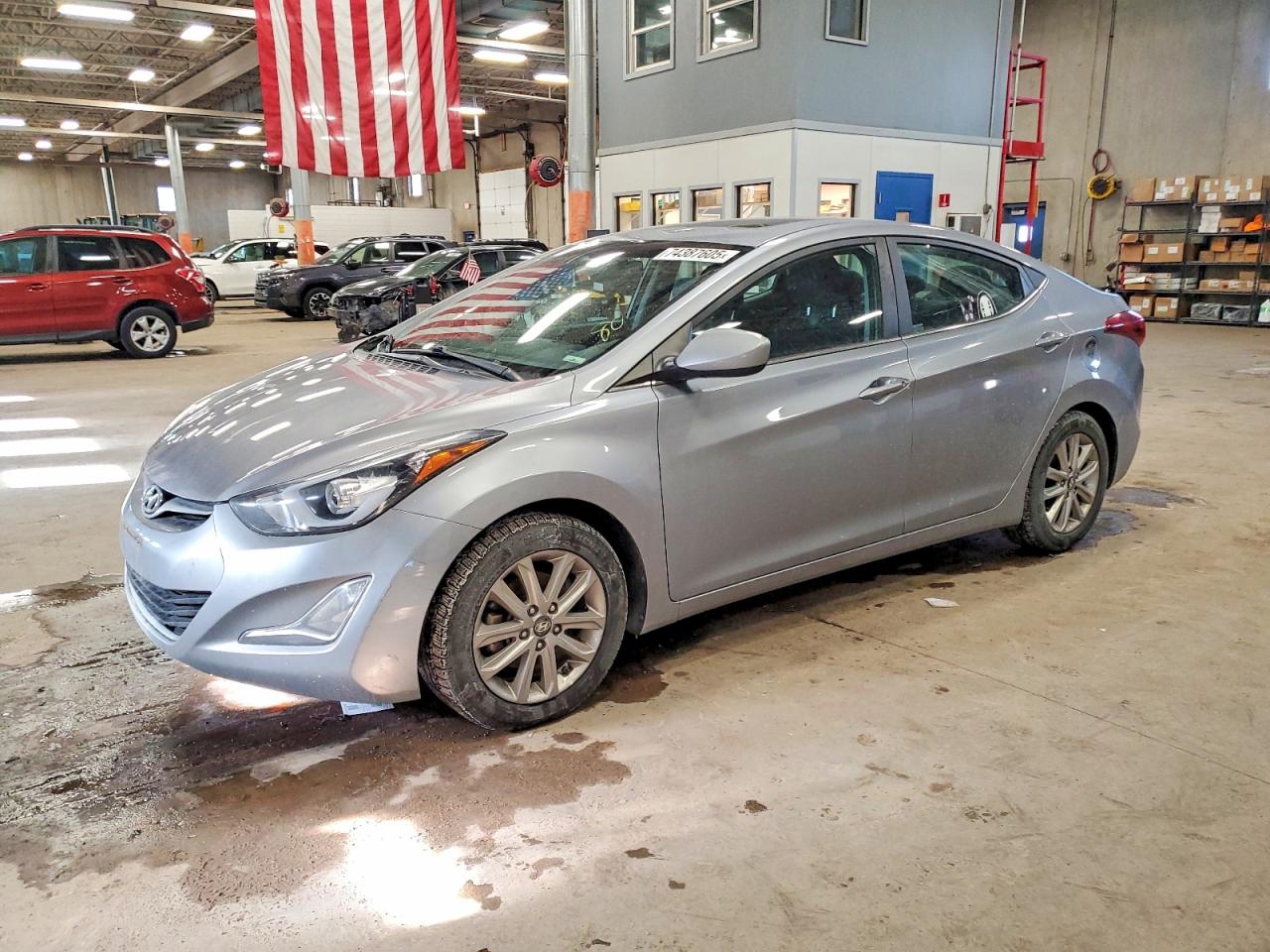 2015 Hyundai Elantra SE, VIN 5NPDH4AE4FH604898 — Rear end