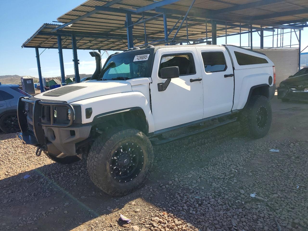 2009 Hummer H3 H3T Alpha Leather, VIN 5GNEN13L698124517 — Undercarriage