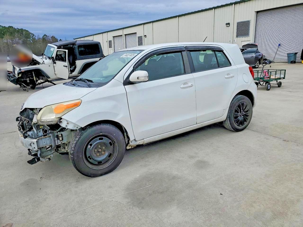 2010 Scion xD, VIN JTKKU4B4XA1004937 — Front end