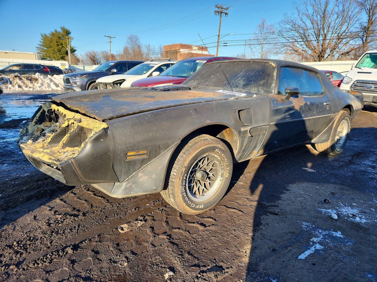 1981 Pontiac Firebird, VIN 1G2AW87H4BN107494 — Burn