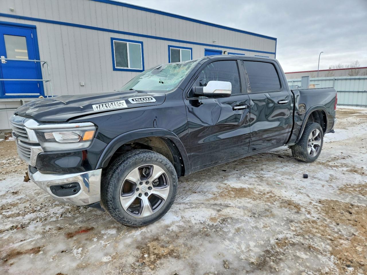 2020 Ram 1500 Laramie, VIN 1C6SRFJT2LN226100 — Rollover