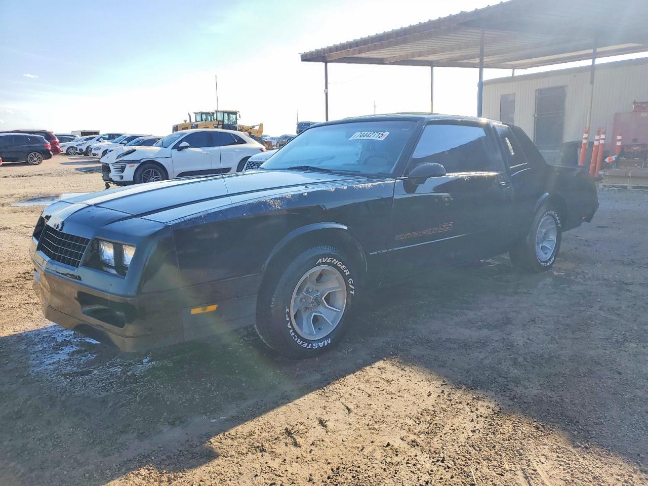 1986 Chevrolet Monte Carlo Sport, VIN 1G1GZ37G3GR144407 — Rear end
