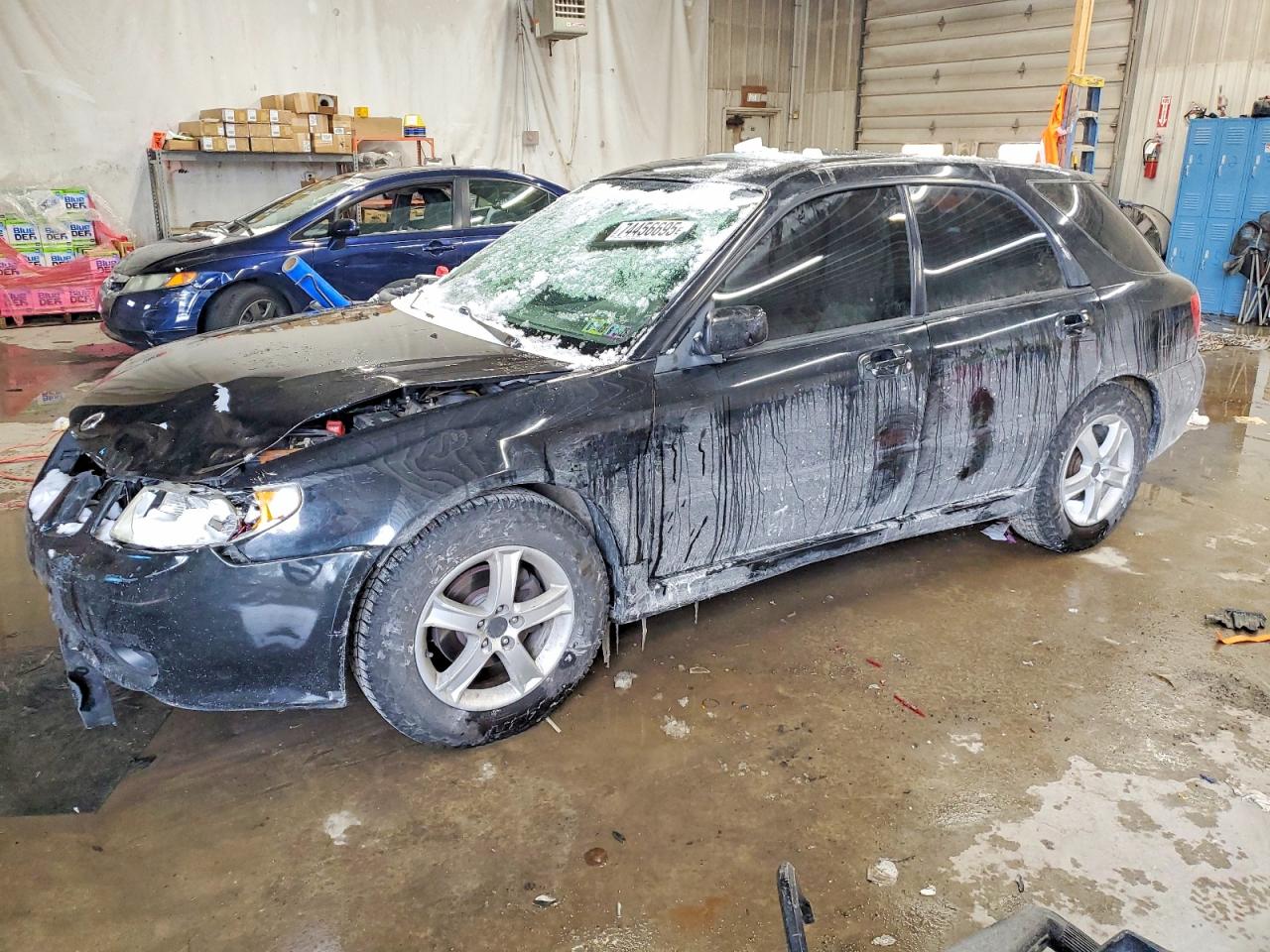2005 Saab 9-2X Linear, VIN JF4GG61665G053616 — Перед