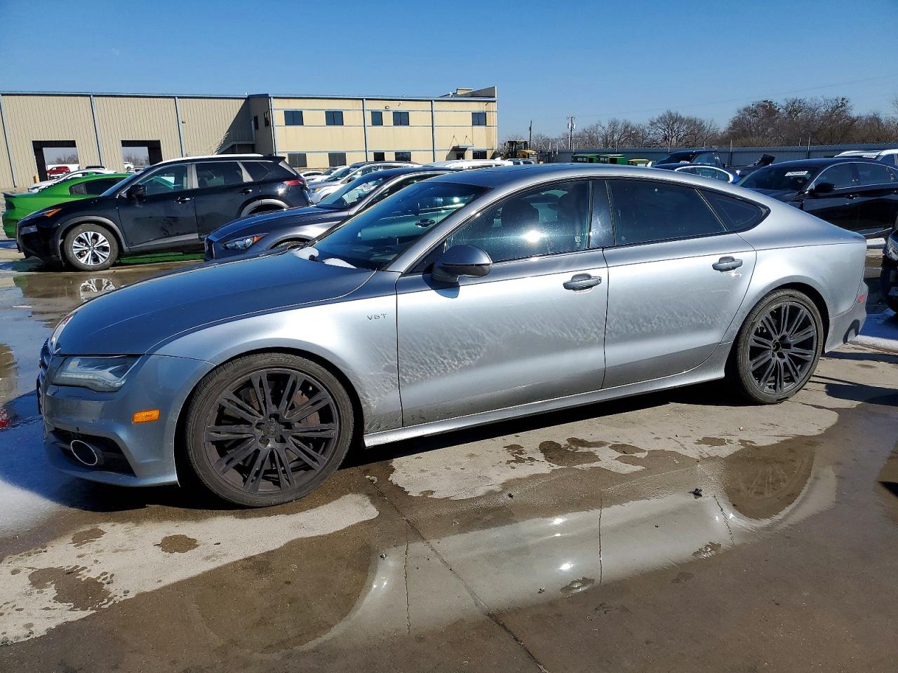 2014 Audi S7 Prestige, VIN WAUW2AFC9EN054819 — Front end