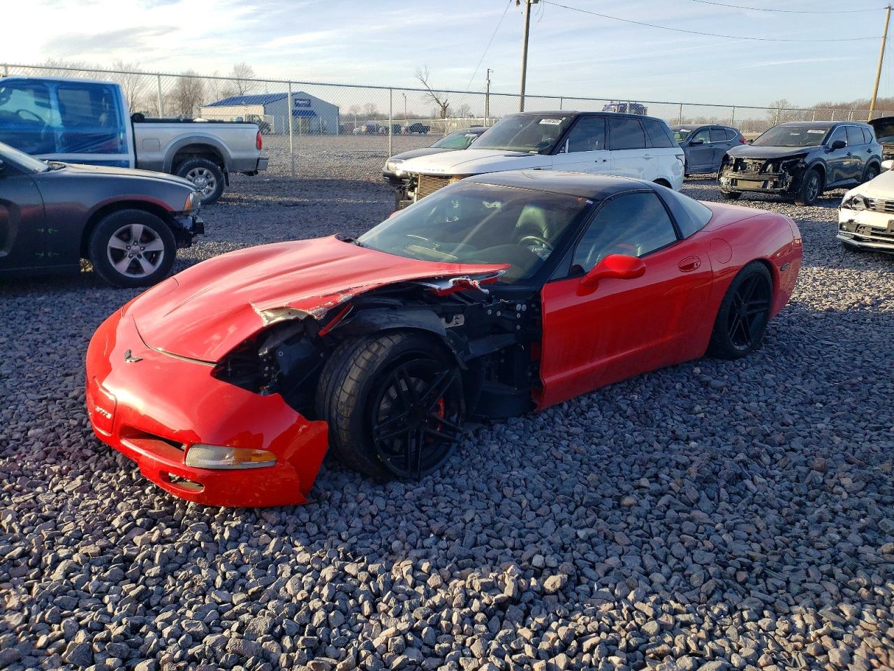 2002 Chevrolet Corvette, VIN 1G1YY22G125120258 — Front end