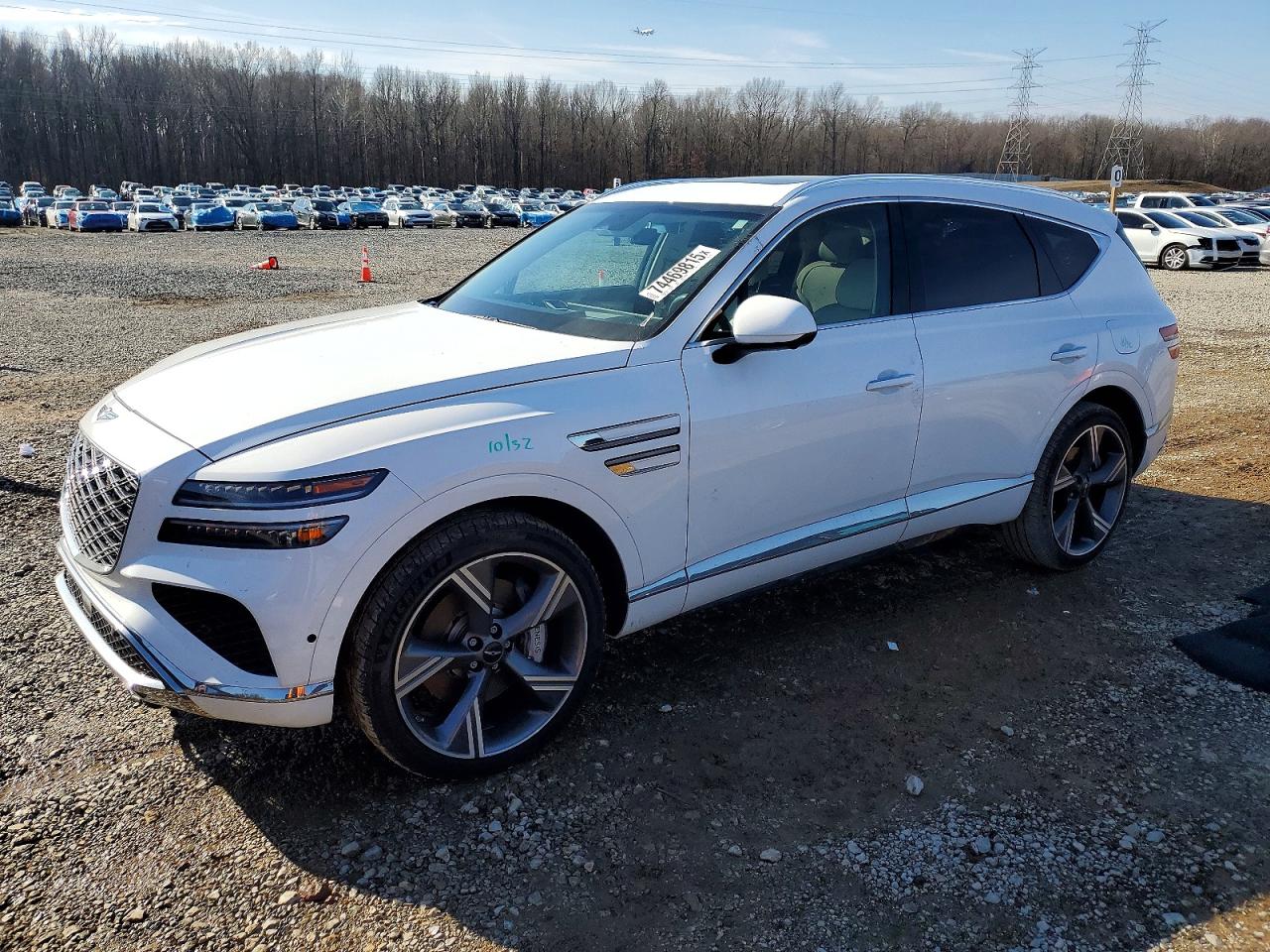 2025 Genesis GV80 Prestige, VIN KMUHCESB7SU267571 — Front end