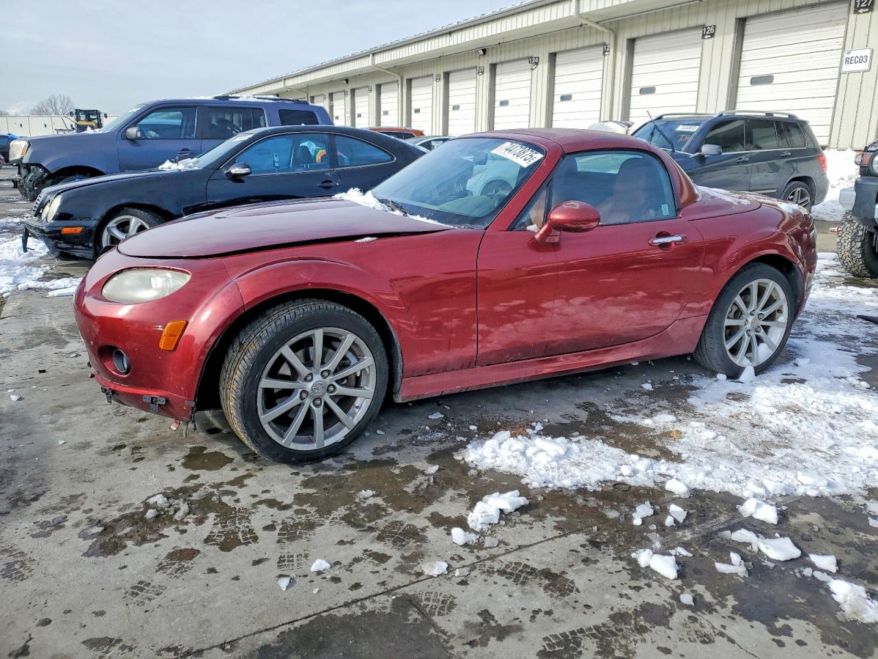 2008 Mazda MX-5 Miata Grand Touring, VIN JM1NC26F380156467 — Front end
