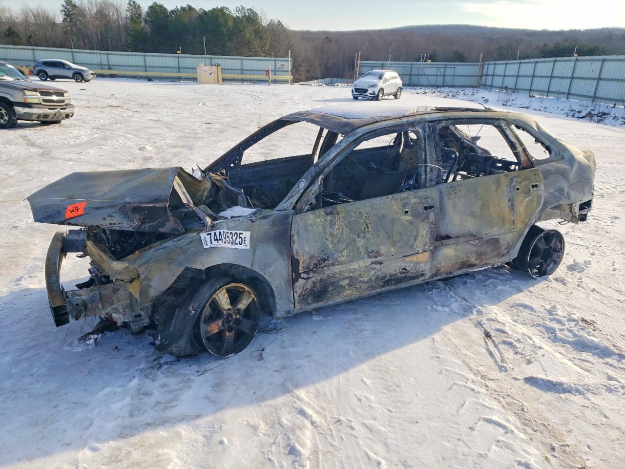 2005 Chevrolet Malibu Maxx LS, VIN 1G1ZT64865F207698 — Burn