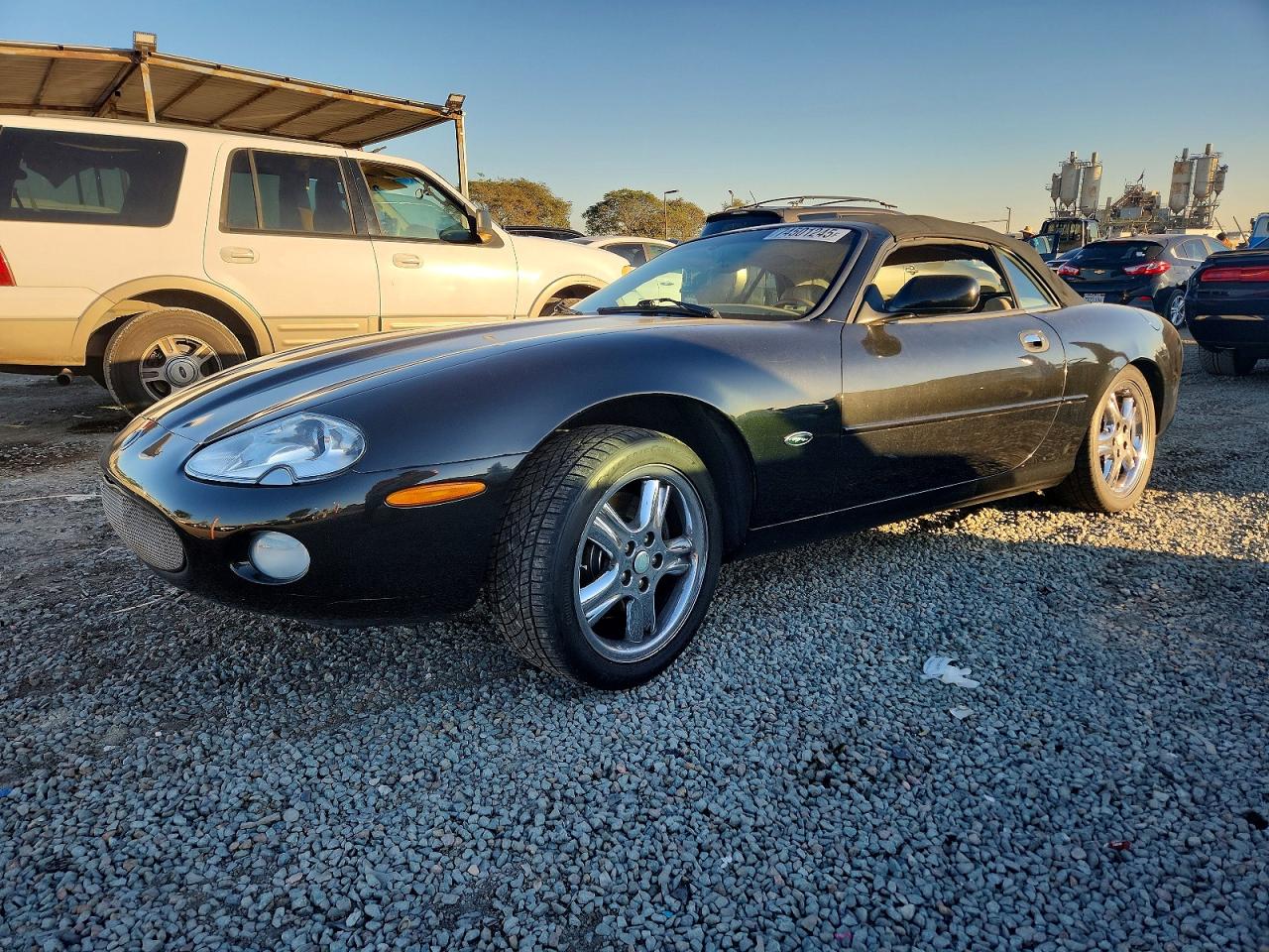 2002 Jaguar XK, VIN SAJDA42C62NA24245 — Rear end