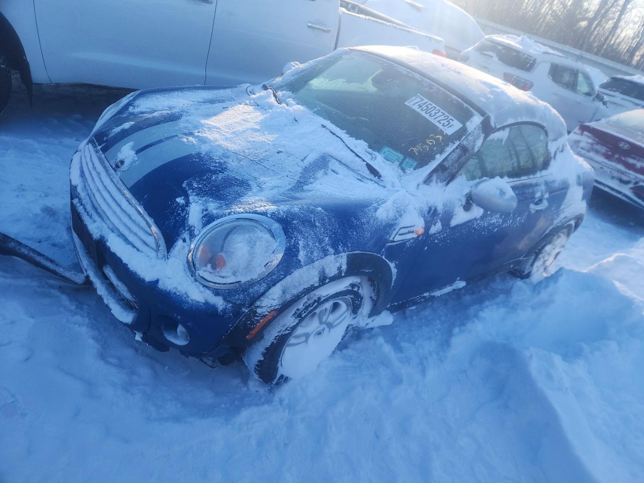 2012 MINI Coupe, VIN WMWSX1C54CT300206 — Undercarriage