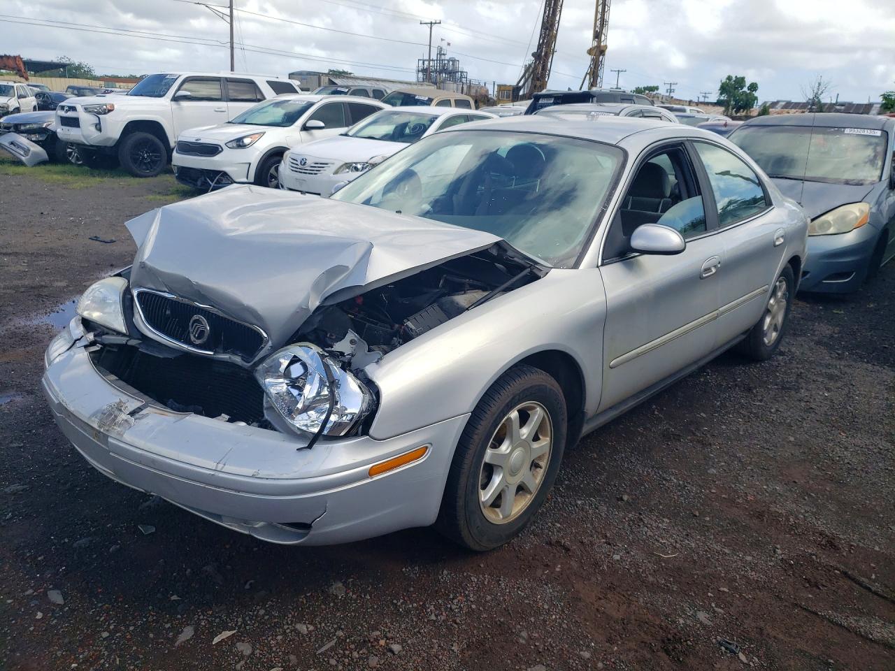 2003 Mercury Sable LS Premium, VIN 1MEFM55S13G630996 — Front end