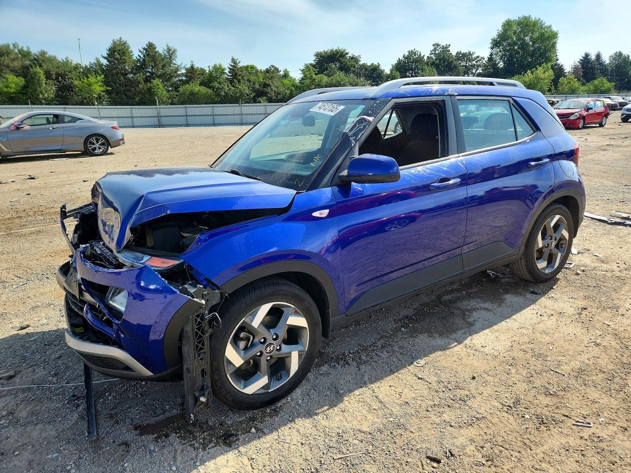 2023 Hyundai Venue SEL, VIN KMHRC8A30PU255736 — Front end
