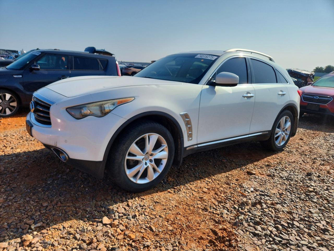2012 Infiniti FX Limited Edition, VIN JN8AS1MW0CM153644 — Hail