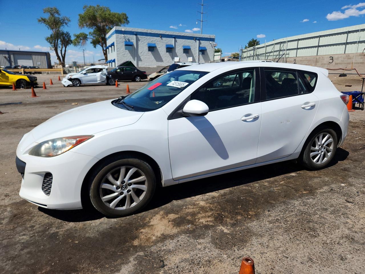 2013 Mazda 3 i Touring, VIN JM1BL1LP0D1738587 — Фото с аукциона 1 of 4