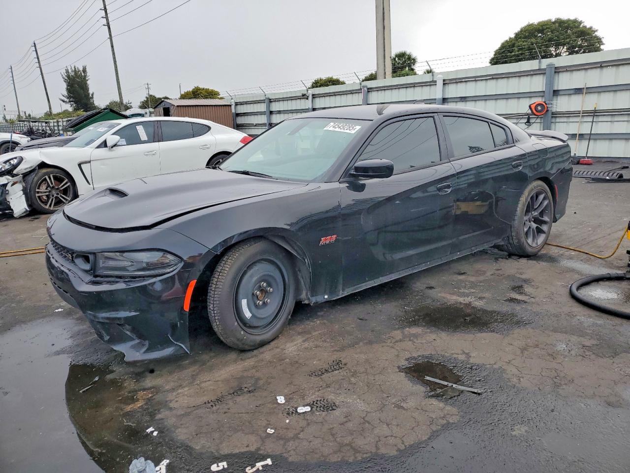 2021 Dodge Charger Scat Pack, VIN 2C3CDXGJ9MH559268 — Auction photo