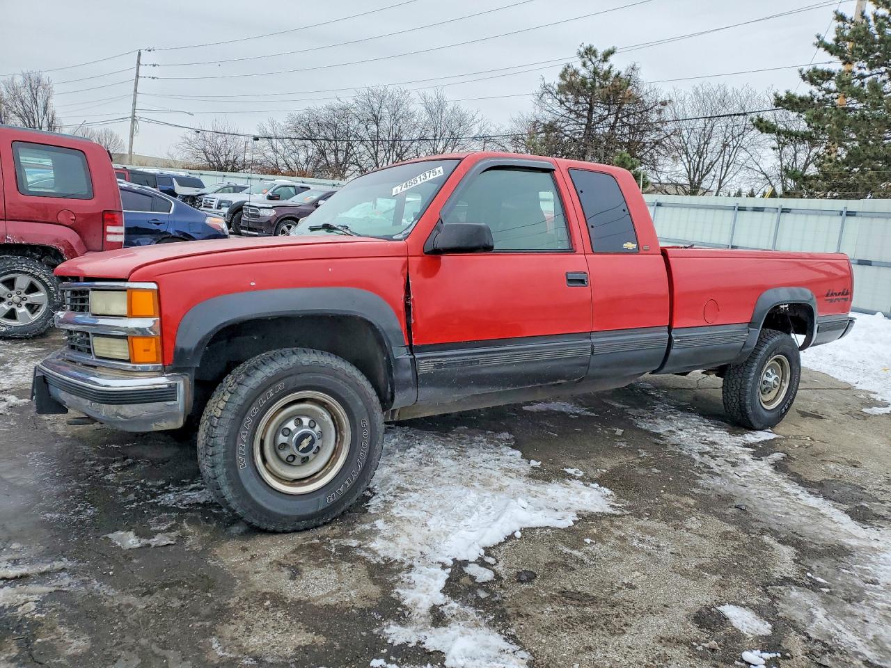 1997 Chevrolet Silverado 2500, VIN 1GCGK29R6VE221506 — Перед