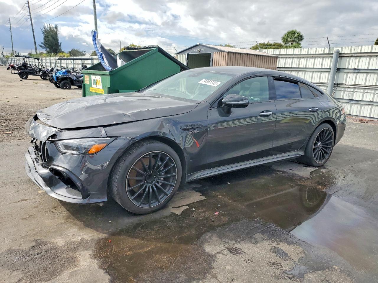 2021 Mercedes-Benz AMG GT 43, VIN W1K7X5KB2MA037076 — Фото с аукциона