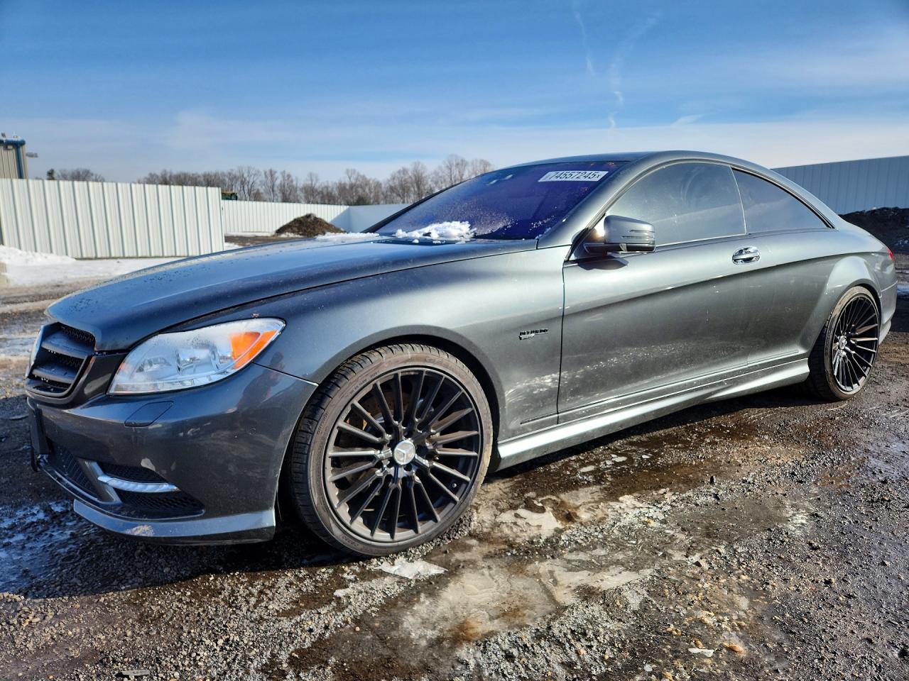2011 Mercedes-Benz CL 550, VIN WDDEJ9EB1BA027728 — Vandalism