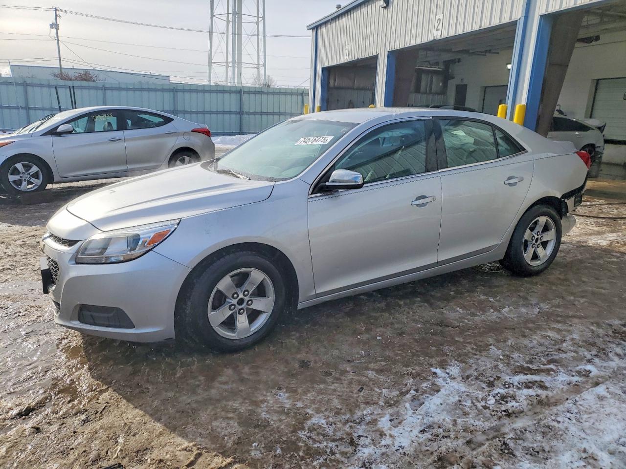 2015 Chevrolet Malibu LS, VIN 1G11B5SL1FF151463 — Rear end