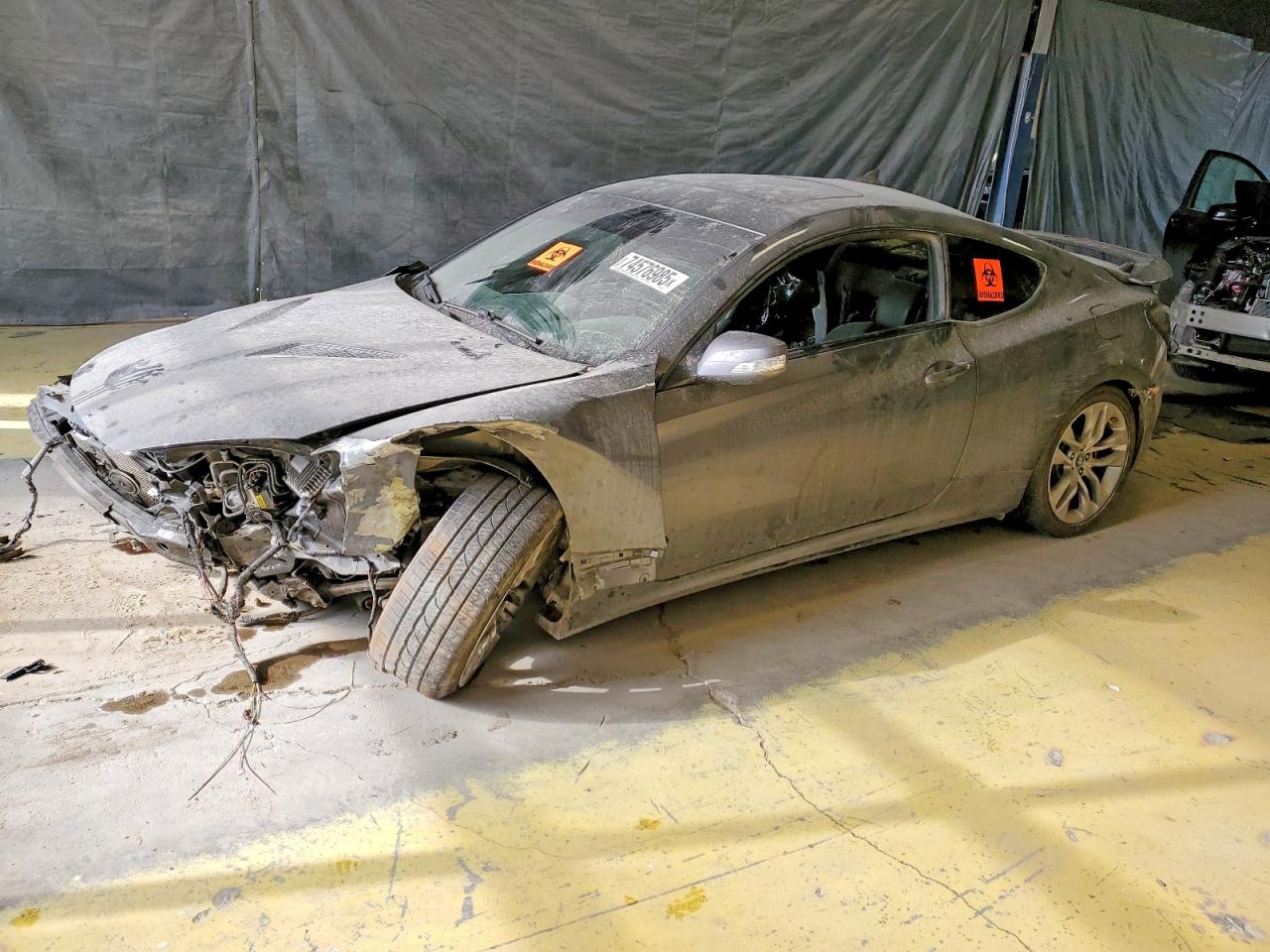 2015 Hyundai Genesis Coupe Ultimate, VIN KMHHU6KJ6FU130233 — Front end